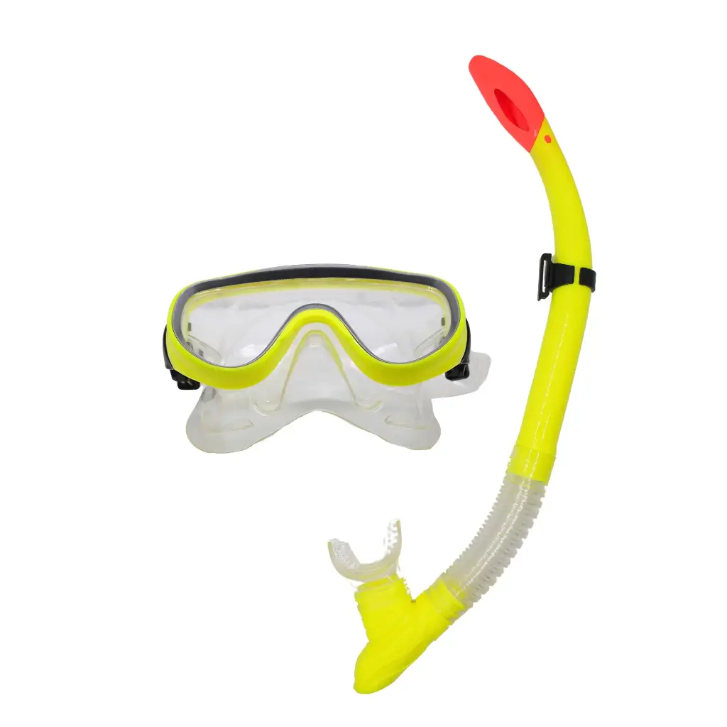 YAJIE Dry-Top Snorkel and Mask Set