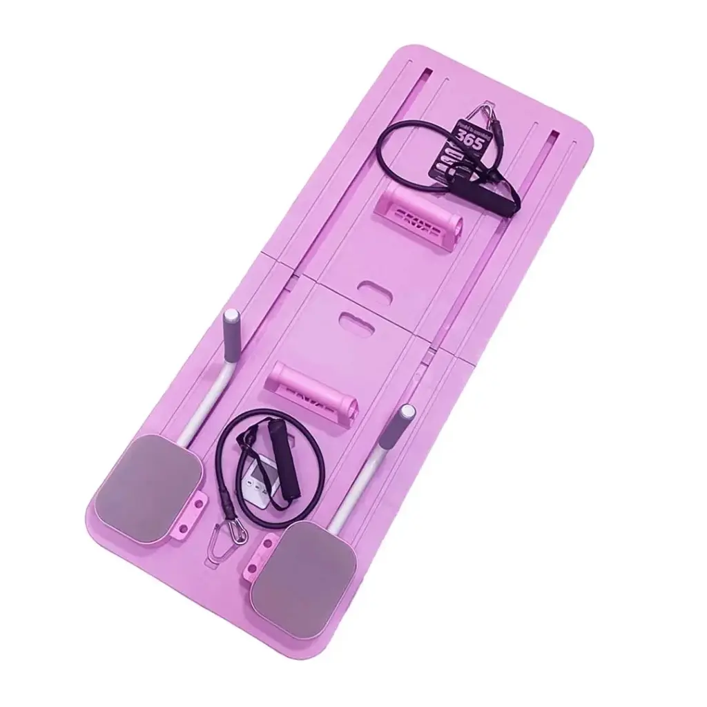 Portable Pilates Board (Pink/ Purple/ Black)