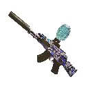 Hyper Shooting M249 Water Bullet Machine Gun