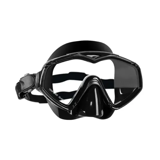 [O....] Professional Diving Mask with Tempered Glass Lenses – Scuba Diving & Snorkeling Mask with Adjustable Strap