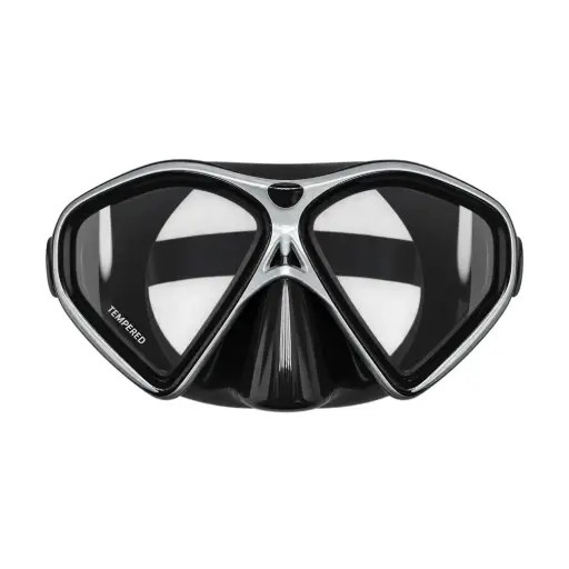 Professional Diving Mask with Tempered Glass – Scuba Diving, Snorkeling & Freediving Mask with Adjustable Strap